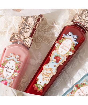 Huazhixiao Strawberry Rococo Cloud Lip Mud Cream - Red Brick Berry Color, Long Lasting & Moisturizing - 1PC (S02#) - Buy Online on GoSupps.com