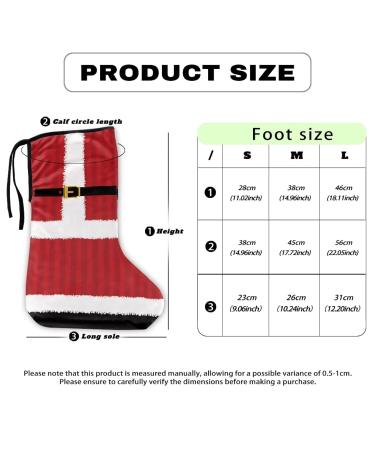 Buy LED Back Christmas Cast Sock Cover - Santa Red Foot Protector for Men & Women | Size L - Holiday Cast Cover - Buy Online on GoSupps.com