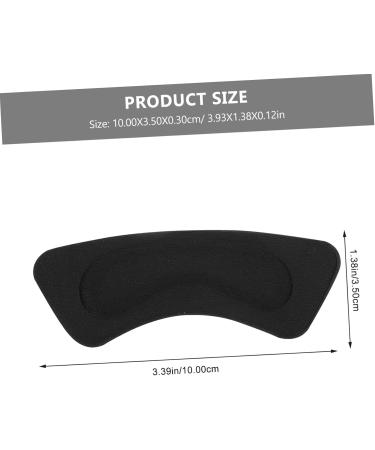 Mobestech 32 Pairs Heel Stickers - Black Foot Protectors & High Heel Cushions | Comfortable Shoe Heel Pads & Inserts for Women - Buy Online on GoSupps.com