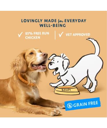 Barking Heads Little Paws Wet Bowl Lickin' Chicken with Turkey 10 x 150g - Premium Dog Food - Buy Online on GoSupps.com