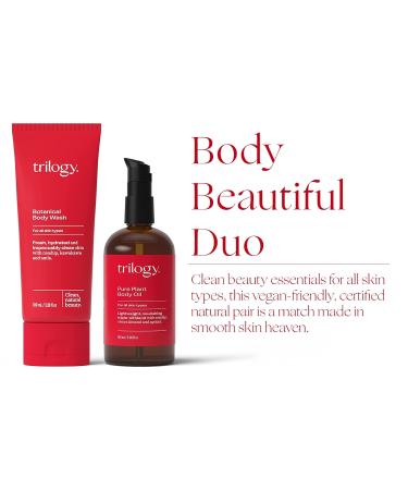 Trilogy Body Beautiful Duo Set | Botanical Body Wash & Pure Plant Body Oil - Limited Edition | International Shipping Available - Buy Online on GoSupps.com
