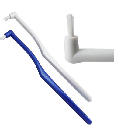 2 x Extra Slim Interdental Brush - Blue Brushes for Orthodontic Braces & Bridges | International Shipping - Buy Online on GoSupps.com