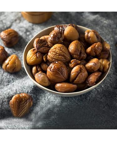 Organic Roasted & Peeled Chestnuts - Kosher for Passover Mini To Go Bags - 3-Pack - Buy Online on GoSupps.com