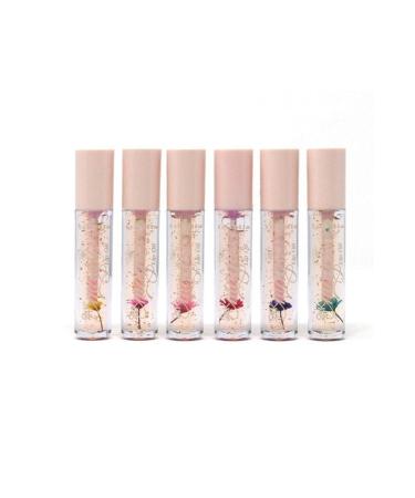 Italia Deluxe 24K MAGIC Lip Oil / Lip Gloss 6 Pcs