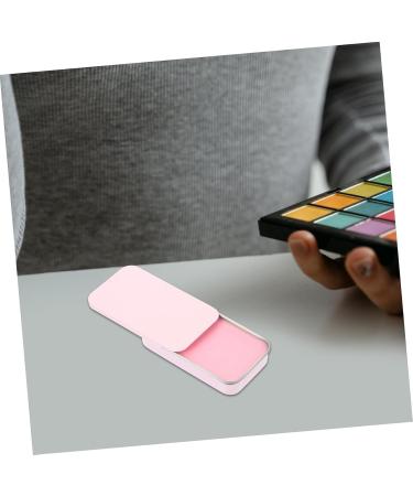 Healvian Women Makeup Tool Aluminum Box Women Makeup Tools Eyebrow Makeup Mapping Paste 1 count (Pack of 1) Pink - Buy Online on GoSupps.com