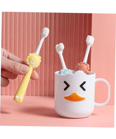 Minkissy 9 STK Children's Toothbrush Set | Portable & Safe Manual Toothbrushes for Travel | Ultraica Kids Teeth Cleaning Tools - Buy Online on GoSupps.com