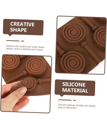 Ciieeo 2pcs Lollipop Mold Festival Baking Mold Lollipop Ball Molds Cookie Molds Sphere Lollipop Fondant Molds Sucker Molds Sucker Lollipop Silicone Cake Fudge Silica Gel Chocolate Candies - Buy Online on GoSupps.com