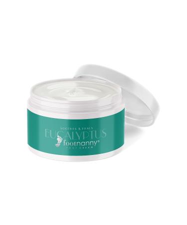 Footnanny Eucalyptus Foot Cream | Soothes Cracked Heels & Dead Skin | Invigorating Formula - Buy Online on GoSupps.com