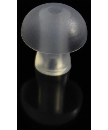 FCS Silicone Ear Tips for Hearing Aids - Replacement Domes with Tube & Elbow Connectors (6 Pcs/Size) - International Shipping Available - Buy Online on GoSupps.com