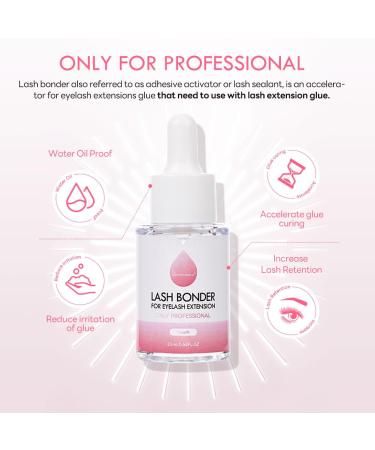 Eyelash Bonder & Sealer - 20ml Peach | Accelerate Adhesive Drying & Extend Hold for Extensions - Buy Online on GoSupps.com