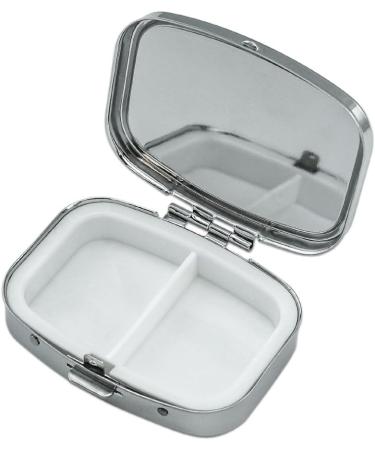 Tiger Stalking at Sunset Butterflies Rectangle Pill Case | Elegant Trinket Gift Box - Perfect for Travel & Storage - Buy Online on GoSupps.com
