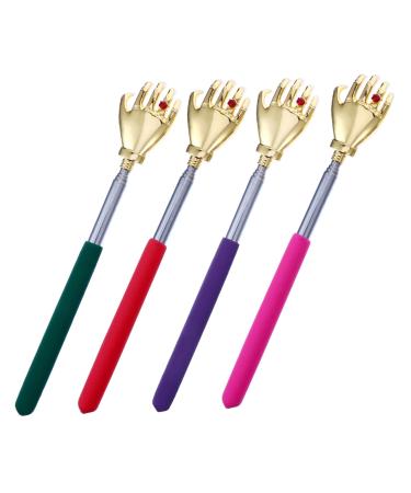 Fomiyes 8 Stk scratch head massager Head massager Tool back massage device Neck massage device Sucher with retractable handle device for back itching.