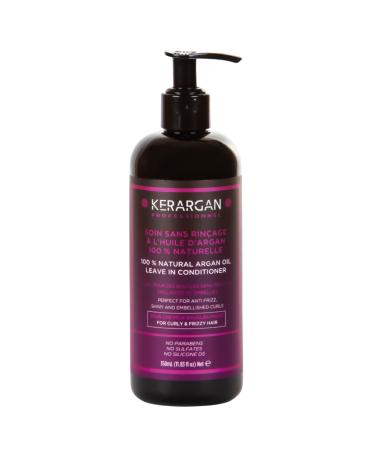 Kerargan - Daily disciplined care without rinsing with argan oil for untamed dry and curly hair - nourishing anti -frizz degrading - without sulfate GMO mineral oil - 350ml - Buy Online on GoSupps.com