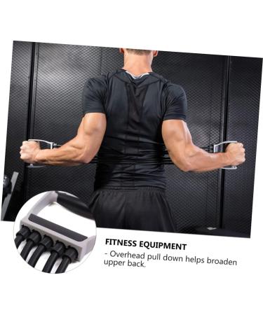 1pc Puller Workout Resistance Band | Chest & Arm Expander | Ultimate Fitness Gym Straps for Men | Latex Exercise Cords with Handles - Buy Online on GoSupps.com