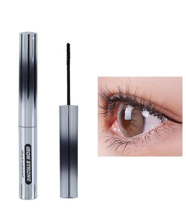Mascara Black Volume and Length - Water Resistant Mascara Smudge Proof Lengthening Extensions Mascara for Full Fan Effect Full Length and Volume Skoulazeo