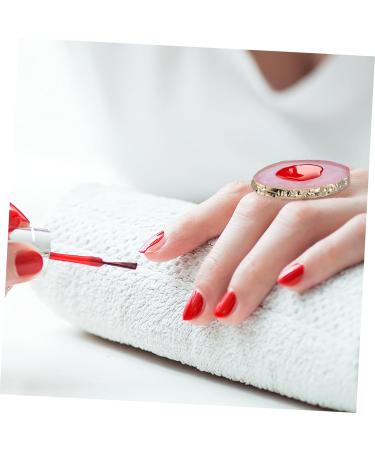 5pcs Nail Art Ring Palette - Salon-Quality Nail Gel & Polish Mixing Tray for Perfect Nail Art | Healeved - Buy Online on GoSupps.com