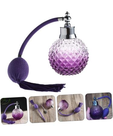 MERRYHAPY Air Bag Perfume Bottle Crystals Decor Spray Bottle Mister Atomiser Empty Mist Sprayer Perfume Pumper Vintage Perfume Bottle Perfume Container Portable Perfume Mini Glass Purple - Buy Online on GoSupps.com