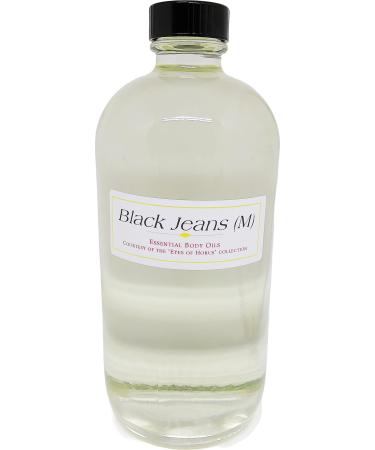 Virsachi: Black Jeans - Type For Men Scented Body Oil Fragrance Regular Cap - Light Gold - 16 oz. - ID#24441 16 Fl Oz (Pack of 1)
