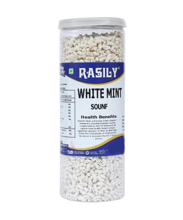 Rasily White Mint Mukhwas 200g (Pack of 1)_Packing May Vary