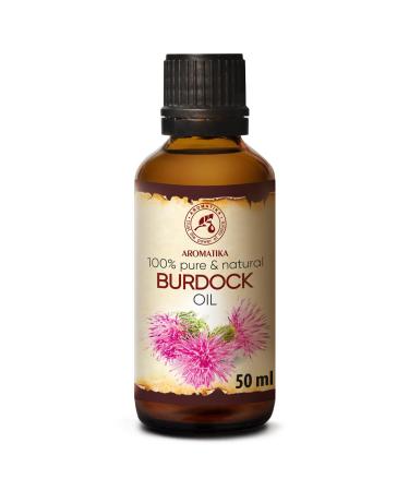 Valler root oil 50ml - Arctium Lappa root - pure & natural - blover oil - best hair oil - spa oil - Large advantages for skin - hair - body care - glass bottle - Burdock Oil