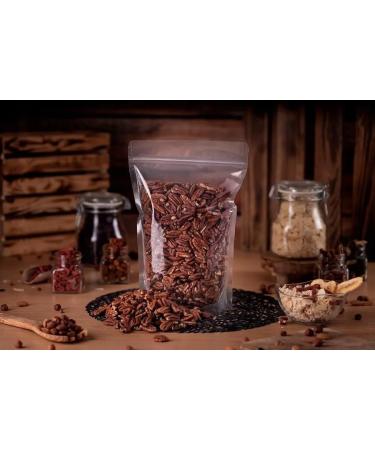 Kuchnia Zdrowia - Pecan Nuts - Halves - Shelled - No Additives - Leak-Proof Packaging with Zipper - Doypack: (500 Grams) - Buy Online on GoSupps.com