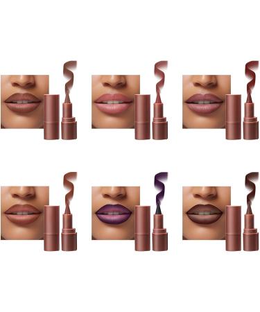 CHAKAE Waterproof Matte Lipstick Pointed Head Lipstick for Daily Travel Makeup - Buy Online on GoSupps.com