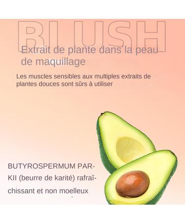  Opilroyn Face Blush Cream Natural-Looking Long-Lasting Blush Temperature-Changing Blush Cream Face Contour Gradient 3-in-1 Eyeshadow Natural Makeup - Buy Online on GoSupps.com