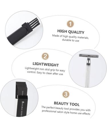 Shop Minkissy 3 Sets Manual Razor - Small Wallet Organizer Hair Trimmer & Facial Razor for Body Hair | International Shipping Available - Buy Online on GoSupps.com