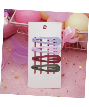 FRCOLOR Childrens Barrettes hair clips for girls girl hair clips girls hair clips hair clips for snap hair clips Pure Color Barrettes Barrettes Girls Snap Hairpins Pearlescent child - Buy Online on GoSupps.com