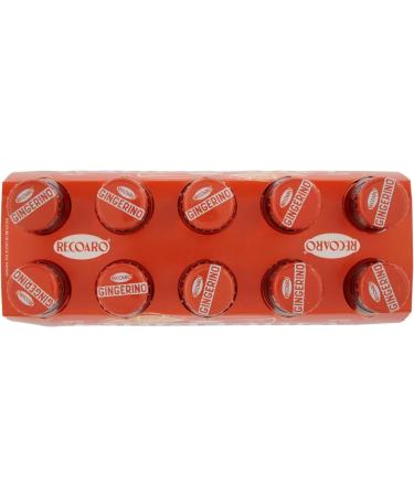 Gingerino Recoaro Lot de 20 bouteilles jetables en verre pour ap ritif italien Ginger 10 cl + 1 bo te de th glac San Benedetto au citron sans sucre 330 ml - Buy Online on GoSupps.com