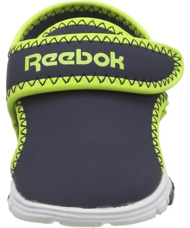 Reebok Baby Boy's Wave Glider III Sandals - 4.5 UK Child - Navy/Yellow/White - Buy Online on GoSupps.com