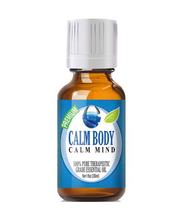 Healing Solutions Calm Body Calm Mind Blend Essential Oil - 100% Pure Therapeutic Grade - 30ml - Aromatherapy Essential Oils