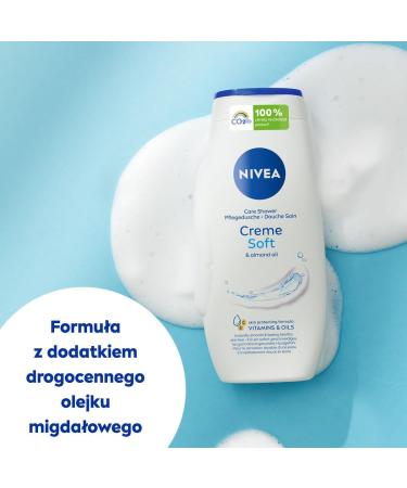 NIVEA Polish NIVEA Creme Soft Cr me Skin care shower gel 250 ml Cr me Soft Cr me care body shower gel 250 ml - Buy Online on GoSupps.com