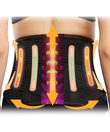 Swagyu Lordosis Support 3PC Pad - Magnetic Turmaline Heating Waist & Back Support Belt for Men | Posture Corrector & Fitness Tool - Buy Online on GoSupps.com