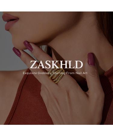 ZASKHLD 24pcs Chrome Press on Nails Holographic Light Fake Nails Almond Mirror Glue on Nails Luxury Metallic Chameleon False Nails Soft Reusable for Women Acrylic Coffin Nails Decor Nails Salon Medium Length - A8 - Buy Online on GoSupps.com