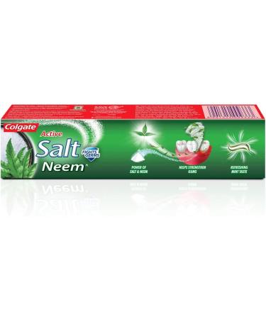 Colgate Active Salt Neem Toothpaste Germ Fighting Toothpaste for Healthy Tight Gums Oral Care 100G - Buy Online on GoSupps.com