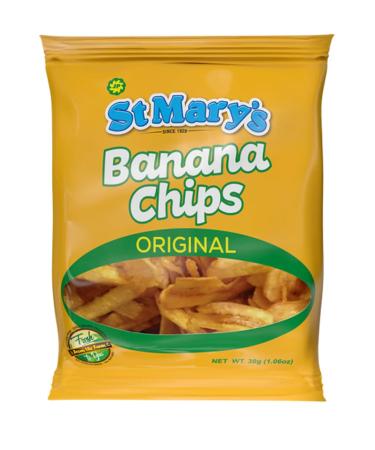 St Marys Banana Chips 30g-Fd