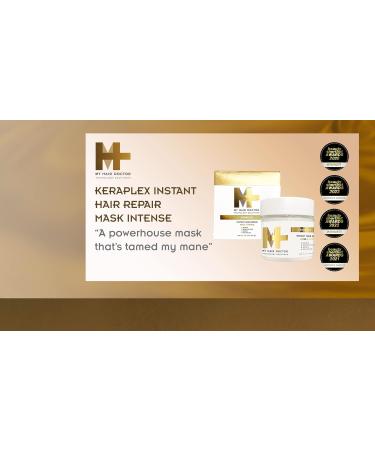 My Hair Doctor Keraplex Instant Repair Conditioner Mask for Dry Damaged Hair Leave-In Conditioner with Keratin Hair Treatment Mask Vegan - 200ml - Buy Online on GoSupps.com