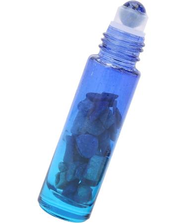 Roller Bottle Essential Oil Bottle 10ml Capacity for Hotel for Home for Travel (10ML light blue essential oil bottle + jade ball) - Buy Online on GoSupps.com
