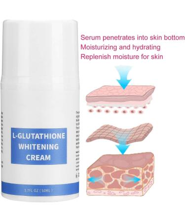 Whitening Face Cream Anti Wrinkle Moisturizing Brightening Facial Skin Care Cream Skin Firming Cream for Anti Aging 50ml - Buy Online on GoSupps.com