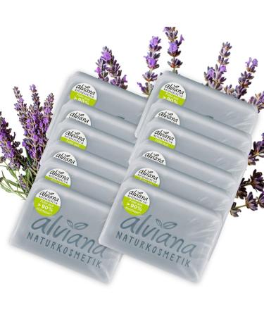Alviana Lavender vegetable oil soap 100g