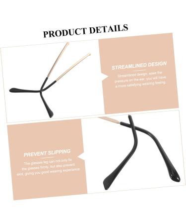 Solustrie Glasses Replacement Accessories Gold Arms & Pads for Sunglasses | Durable & Stylish Repair Solutions - Buy Online on GoSupps.com
