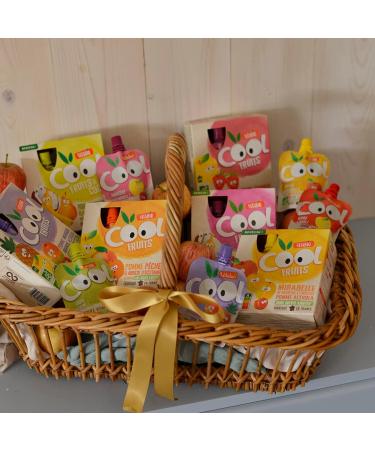 Vitabio Cool Fruits Organic Apple Pear Gourds from Provence - No added sugars - 12 x 90 g - Buy Online on GoSupps.com