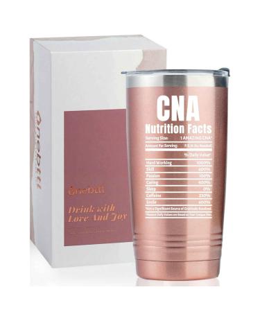 Onebttl CNA Gifts  Certified Nursing Assistant Gifts  Nurse & Graduation Gifts for Nursing Student  20oz Stainless Steel Travel Mug