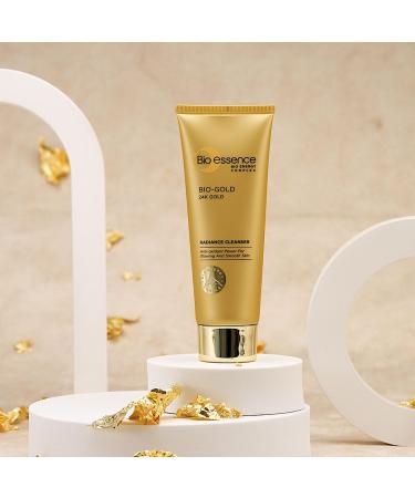 Bio-Gold Radiance Cleanser 100g - Nourishing Facial Cleanser for Glowing Skin | Shop Internationally - Buy Online on GoSupps.com