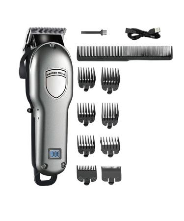 Pro Hair Clipper Hair Clippers Professional Hair Trimmer Adjustable Cutting USB Rechargeabl Li-ion Battery Barber Clipper for Men(H8580c)