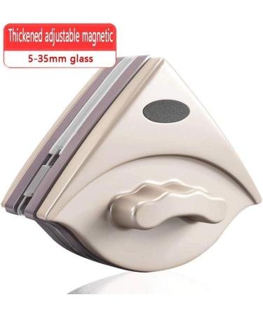 Home Double Side Magnetic Window Cleaner Strong Both Side Glass Surface Cleaning Brush Wiper Tools with Ergonomic Handle Des - Buy Online on GoSupps.com