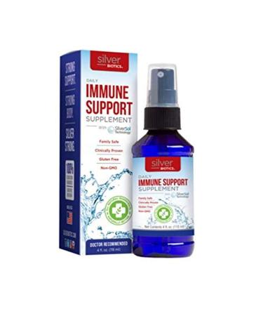 American Biotech Labs Silver Biotics Ultimate Immune System Support 4 Fluid Ounce