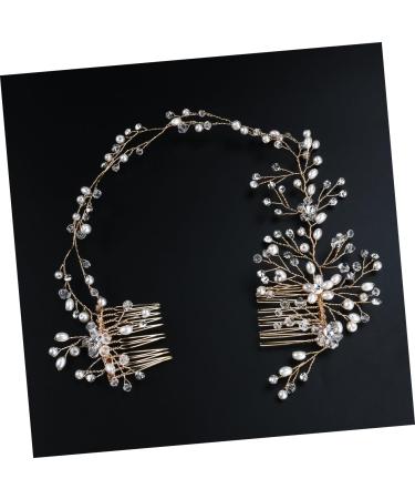 FRCOLOR Bridal Wedding Hair Comb Hair Comb Rhinestone hair pin tiara hairpin bride Ladies Ideas - Buy Online on GoSupps.com