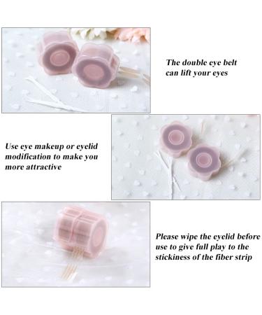LuLiyLdJ 1200 Invisible Double Eyelid Stickers - Non-Surgical Double Eyelid Lift | Skin Color Adhesive Strips for Instant Eye Enhancement - Buy Online on GoSupps.com
